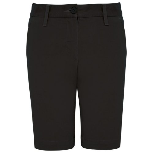 Chino-Bermudashorts für Mädchen K7008 – Kariban in Dark Grey
