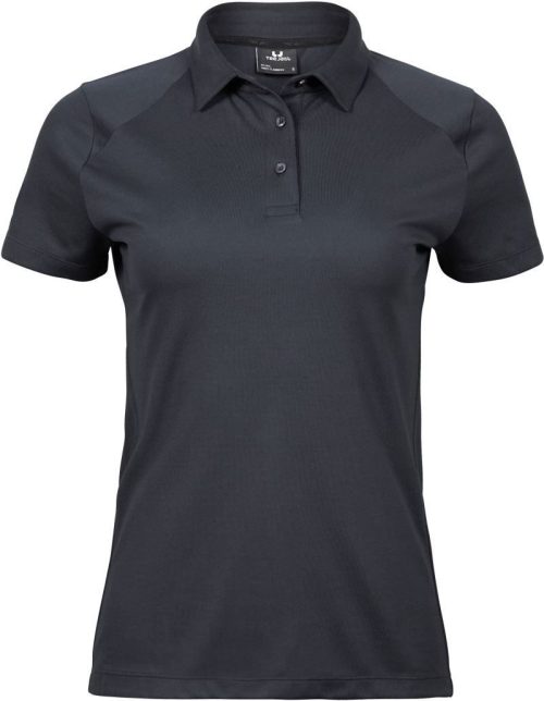 Damen Luxus Sport Polo TJ 7201 – Tee Jays in Dark Grey