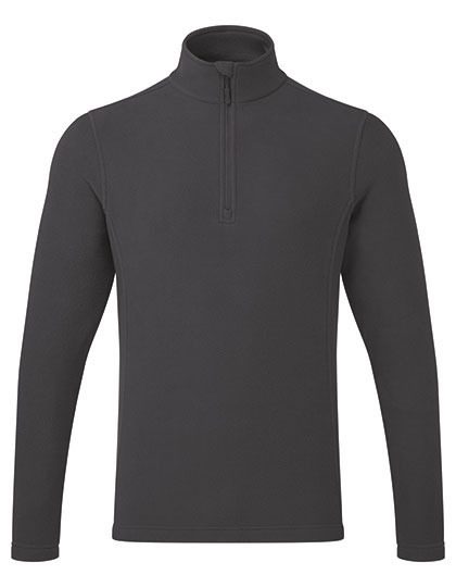 Unisex ´Recyclight´ 1/4 Zip Micro Fleece – Premier Workwear in Dark Grey
