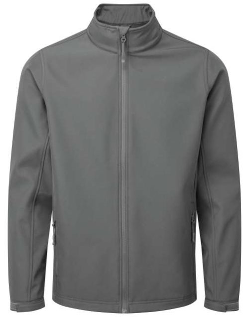 Men’s Windchecker® Printable & Recycled Softshell Jacket – Premier in Dark Grey
