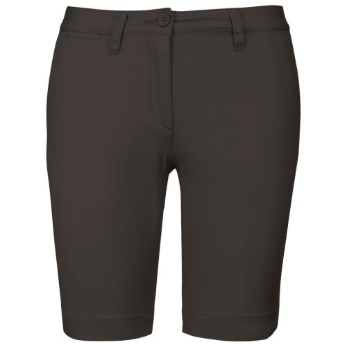 Bermuda aus Chino für Damen K751 – Kariban in Dark Grey