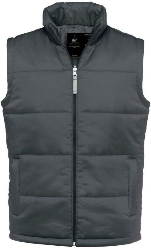 Herren Bodywarmer Bodywarmer /men – B&C in Dark Grey