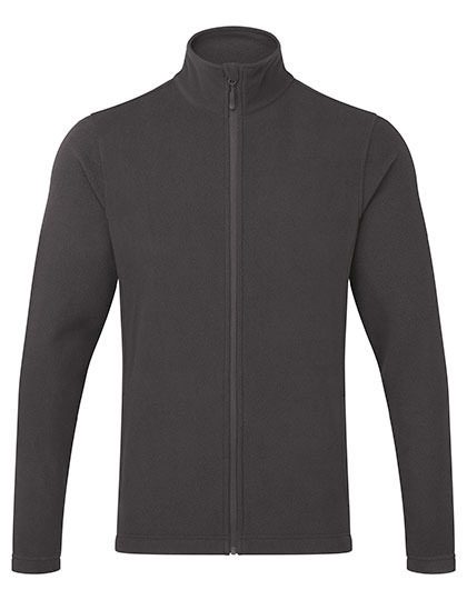 Men´s ´Recyclight´ Full Zip Micro Fleece – Premier Workwear in Dark Grey