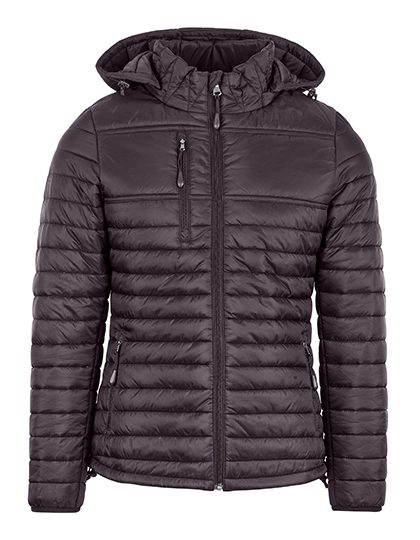 Women´s Premium Quilted Jacket – HRM in Dark Grey