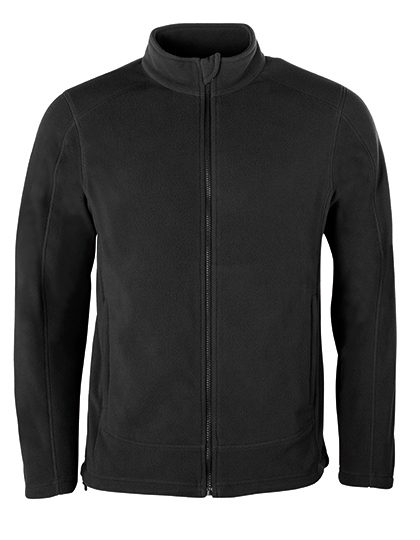 Men´s Full- Zip Fleece Jacket – HRM in Dark Grey