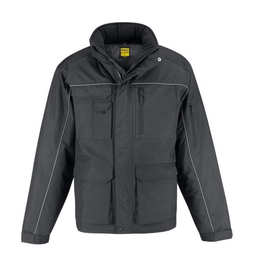Shelter Pro Jacket JUC41 – B&C Pro in Dark Grey