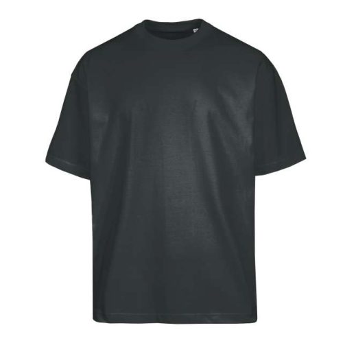 Jersey Plus - Short Sleeve Crew Neck T Shirt – Vesti in Dark Grey