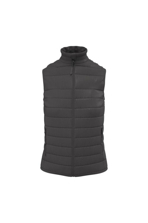 Damen gestepptes Bodywarmer IB6173 – iDeal Basic Brand in Dark Grey