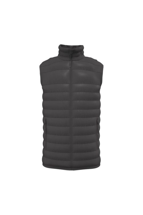Herren gestepptes Bodywarmer IB6172 – iDeal Basic Brand in Dark Grey