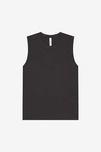 Unisex Jersey Muscle Tank – Bella in Dark Grey Heather