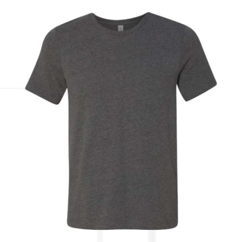 Men's Heavyweight Crew Tee – Bella in Dark Grey Heather