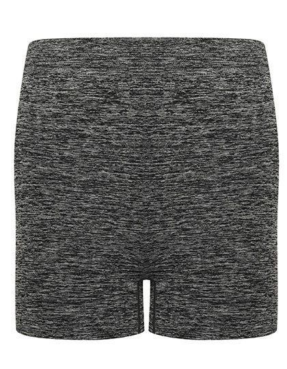 Ladies´ Seamless Shorts – Tombo in Dark Grey Marl