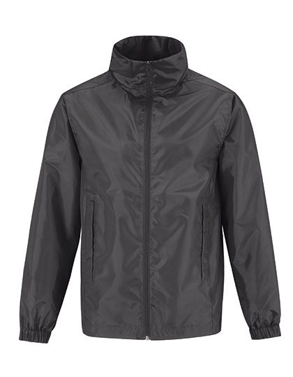 Windjacket ID.601 – B&C COLLECTION in Dark Grey (Solid)
