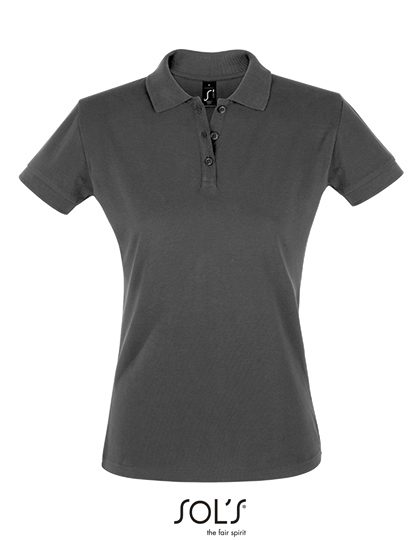 Women´s Polo Shirt Perfect – SOL´S in Dark Grey (Solid)