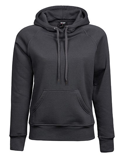 Women´s Hooded Sweatshirt – Tee Jays in Dark Grey (Solid)
