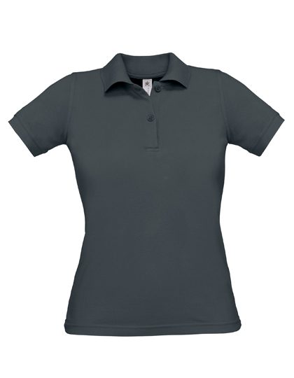 Women´s Polo Safran Pure – B&C BE INSPIRED in Dark Grey (Solid)