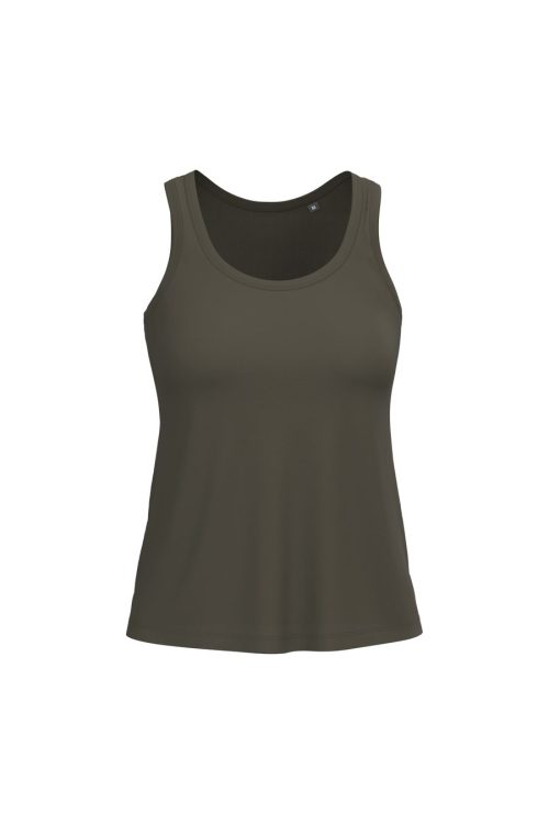 Damen Bio150 IC Achselhemd K3024IC – Kariban in Dark Khaki