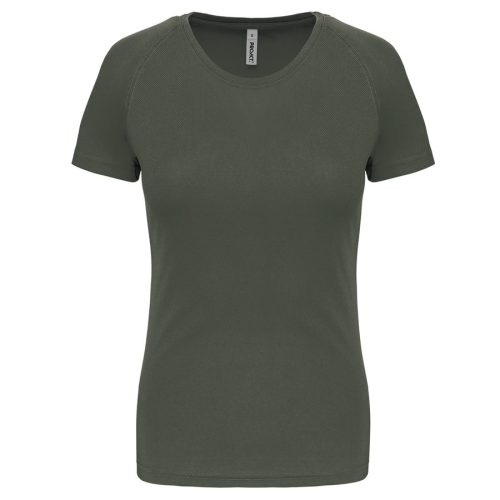Damen Basic Sport Funktionsshirt Kurzarm PA439 – Proact in Dark Khaki