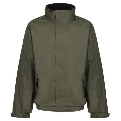 Dover Fleece Lined Bomber Jacket – Regatta in Dark Khaki/Black