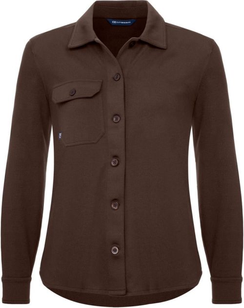 Freizeit Bluse Advantage Leisure Shirt Women – Cutter & Buck in Dark Mocca