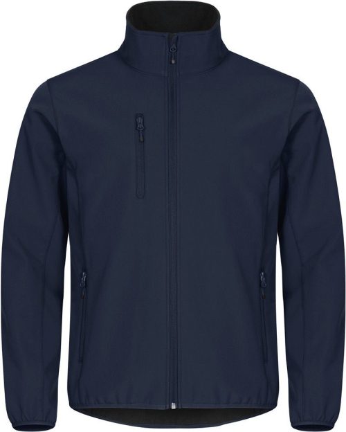 Herren 3-Lagen Softshell Jacke Classic Softshell Jkt M – Clique in Dark Navy