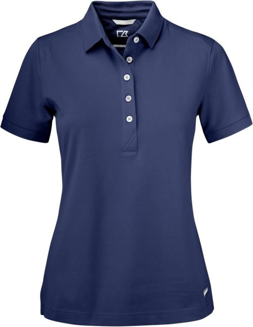 Damen Piqué Polo Advantage Polo Women – Cutter & Buck in Dark Navy