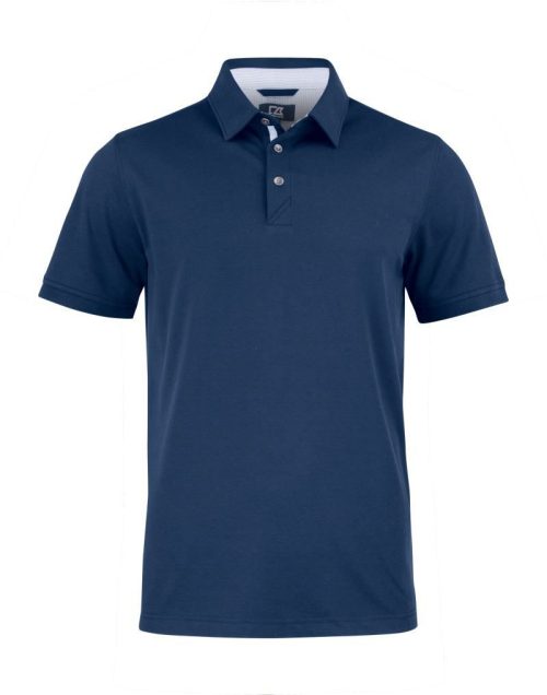 Herren Piqué Polo Advantage Premium Polo M – Cutter & Buck in Dark Navy