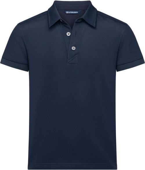 Kinder Funktions Polo Virtue Polo Solid Junior – Cutter & Buck in Dark Navy