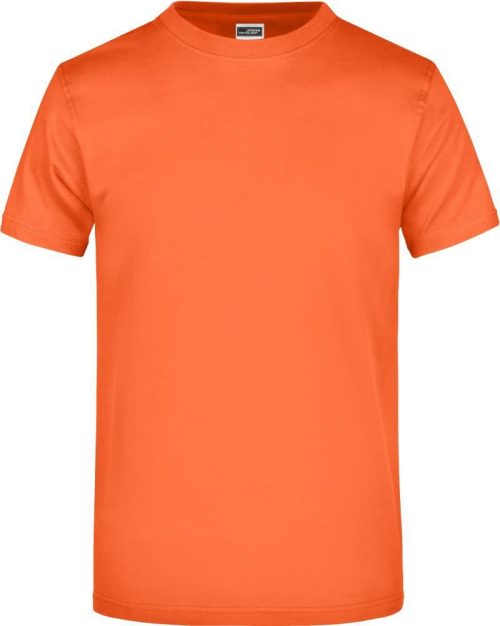 Schweres T-Shirt JN 02 – Daiber in Dark Orange