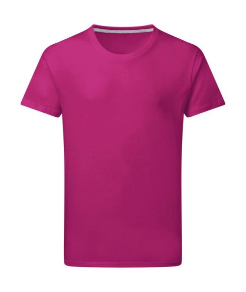 Signature Tagless Tee Men SGTee – SG Signature in Dark Pink