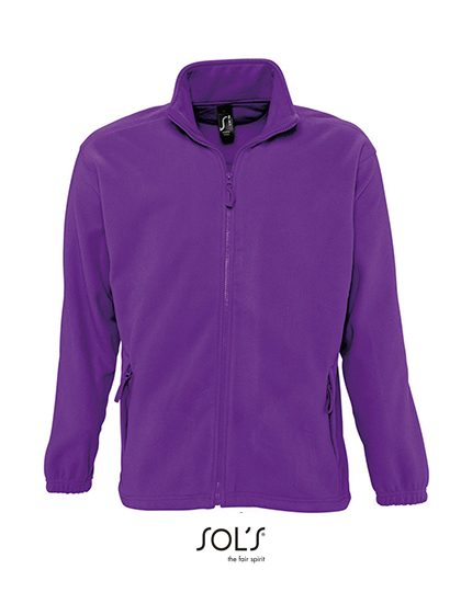 Fleecejacket North – SOL´S in Dark Purple