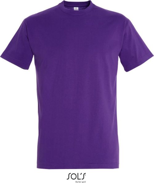 Schweres T-Shirt Imperial – SOL'S in Dark Purple