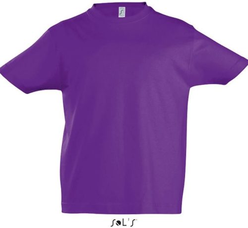 Schweres Kinder T-Shirt Imperial Kids – SOL'S in Dark Purple