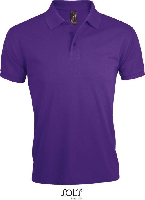 Schweres Herren Piqué Polo Prime Men – SOL'S in Dark Purple