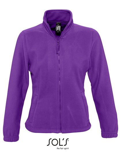 Women´s Fleece Jacket North – SOL´S in Dark Purple