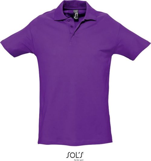 Piqué Polo Spring II – SOL'S in Dark Purple