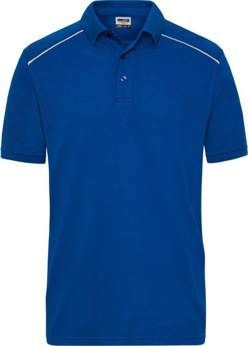 Herren Piqué Workwear Polo "Solid" JN 892 – Daiber in Dark Royal