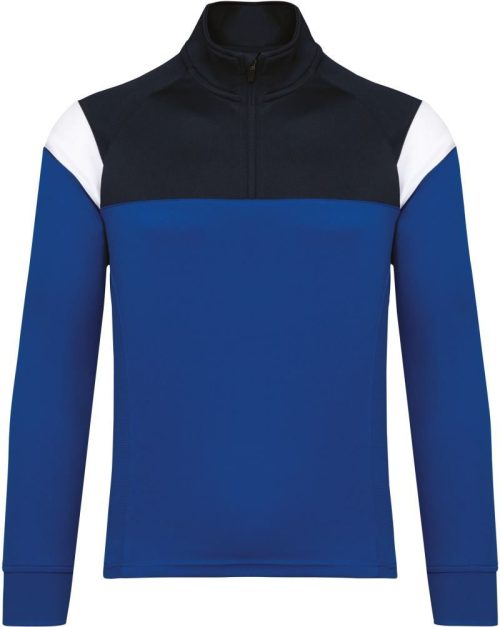 Kinder Training Sweatshirt 1/4 Zip PA 388 – Kariban ProAct in Dark Royal Blue/Navy