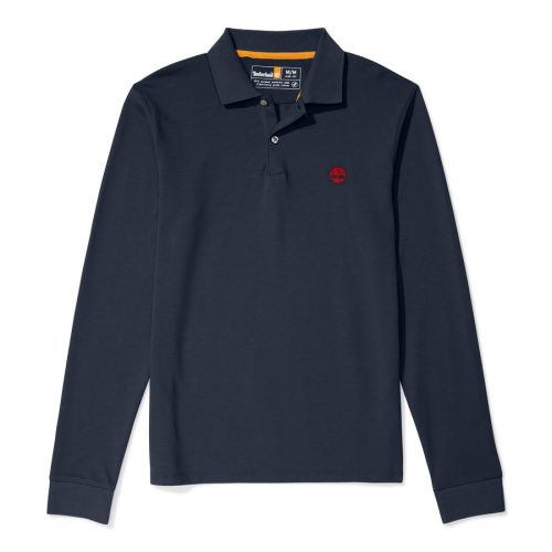 Polo LS Piqué Slim TB0A5UD – Timberland in Dark Sapphire