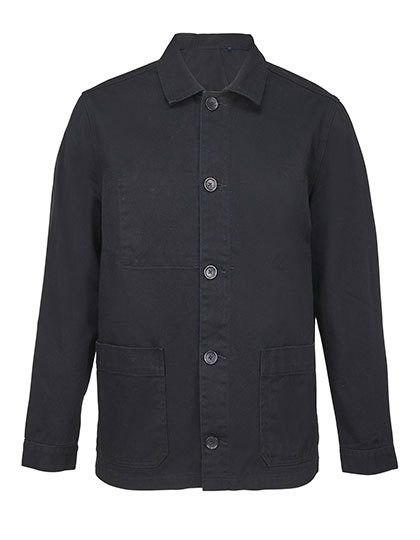 Unisex Work Jacket Mael – NEOBLU in Deep Black