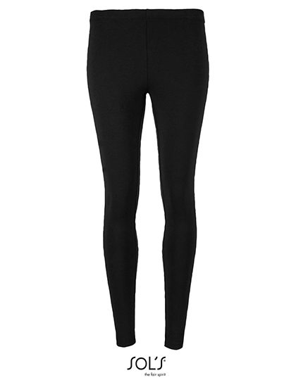 Women´s Jill Legging – SOL´S in Deep Black