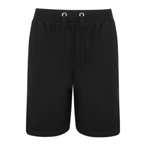 Campus Shorts – Just Hoods in Deep Black