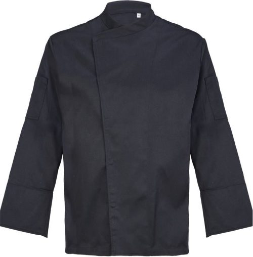 Herren Kochjacke langarm Eugene – NEOBLU in Deep Black