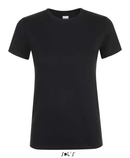 Sol's Regent Women - Round Collar T-Shirt – SOL'S in Deep Black