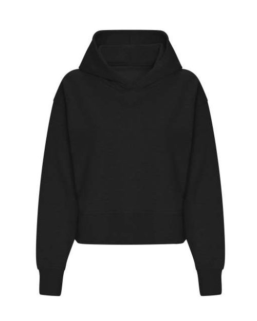 Women's Relaxed Hoodie – Just Hoods in Deep Black