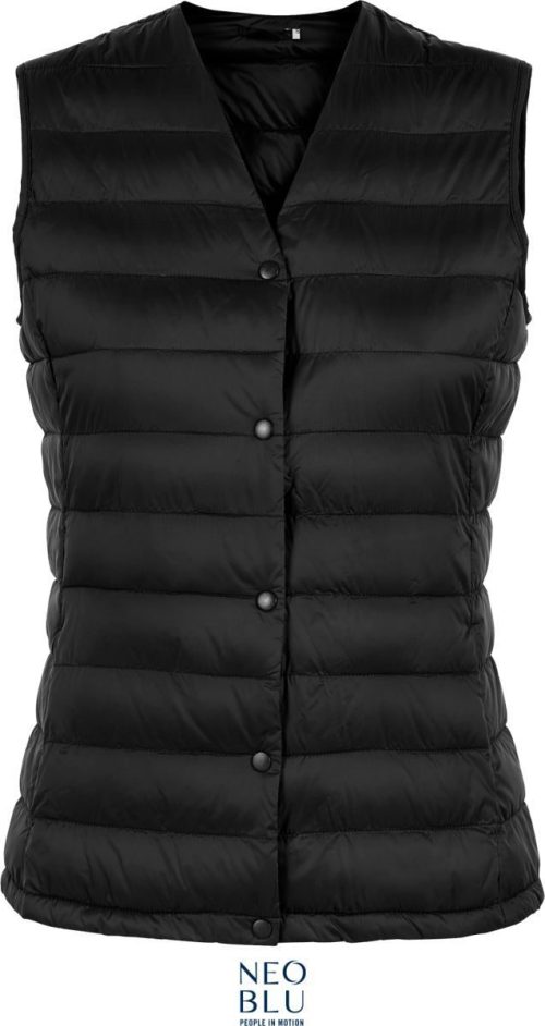 Herren Steppgilet Arthur Men – NEOBLU in Deep Black