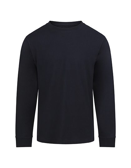 AWDis 180 Long Sleeve T – AWDis T in Deep Black