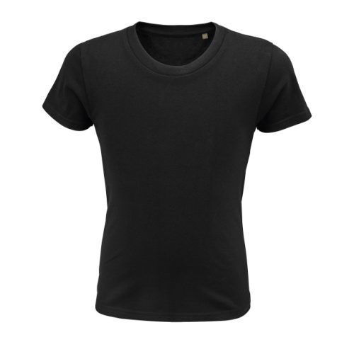 Sol's Pioneer - Kids’ Round-Neck Fitted Jersey T-Shirt – SOL'S in Deep Black