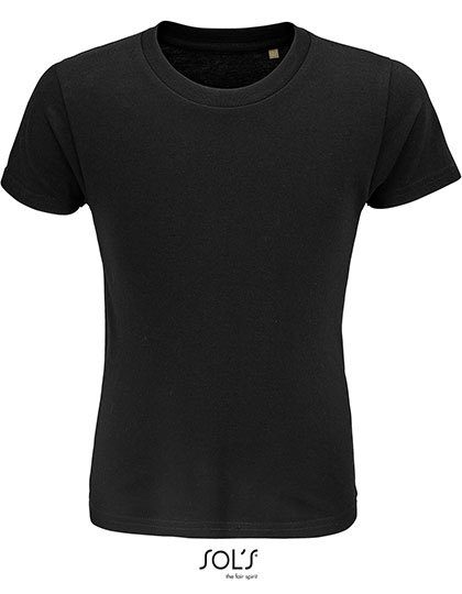 Kids´ Crusader T-Shirt – SOL´S in Deep Black