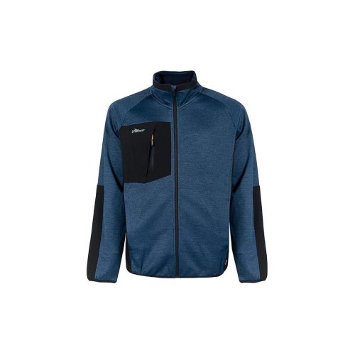 Sweatshirt HULL mit durchgehendem Reißverschluss WEY366BC – U-Power in Deep Blue